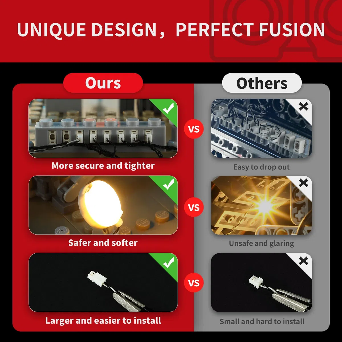BRIKSMAX Kit luci 2.0 per sistema NASA Artemis Space Launch - Innovativo kit di illuminazione a LED compatibile con Lego Icons Rocket 10341 - Non incluso