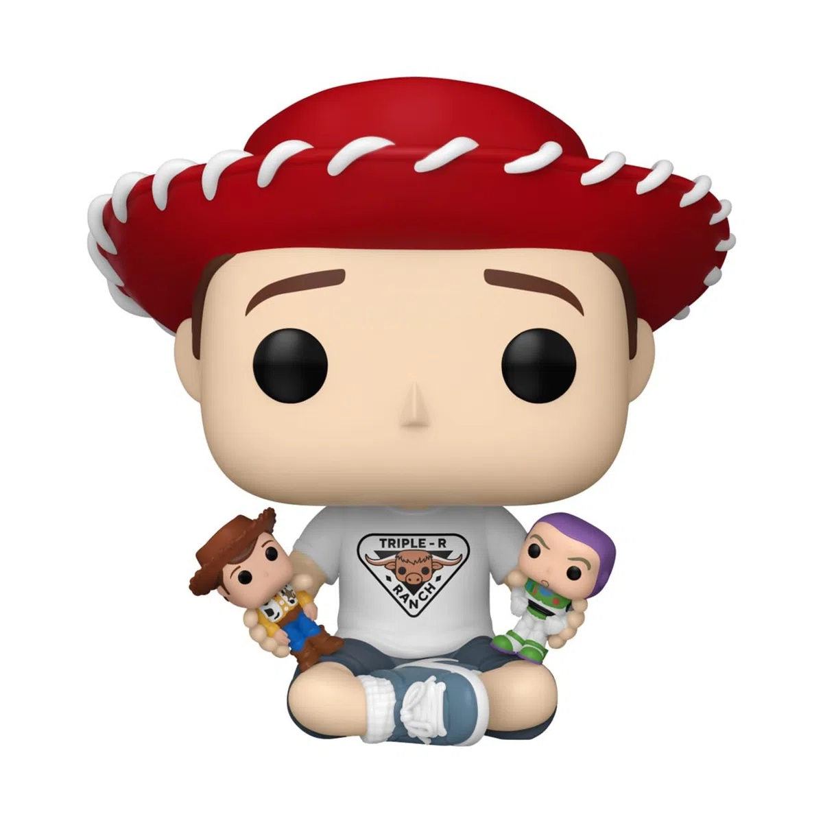 Funko Pop! Disney: Toy Story 30th - Andy Davis - il Mondo Dei Giocattoli - Figura in Vinile da Collezione - Idea Regalo - Merchandising Ufficiale - Giocattoli per Bambini e Adulti - Movies Fans