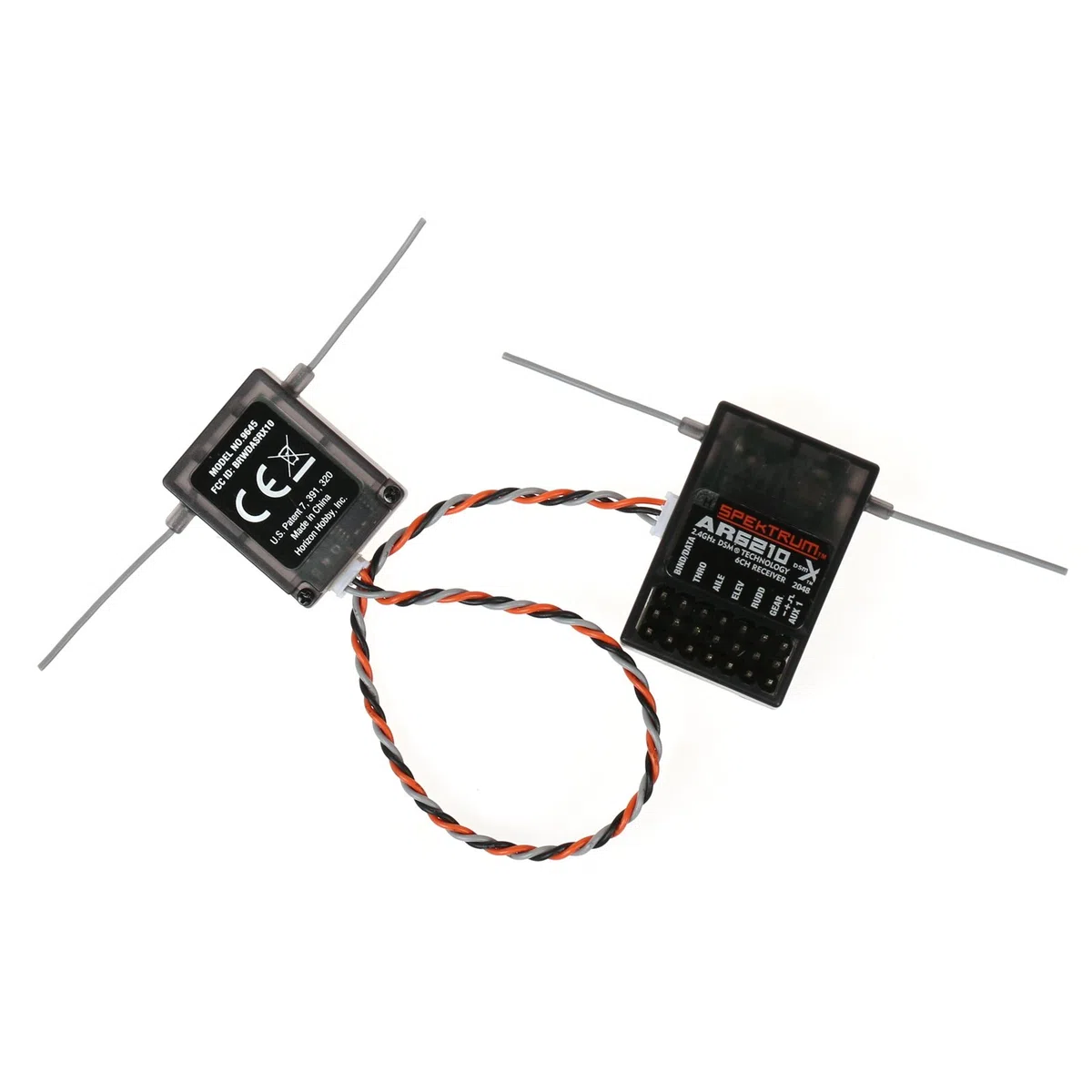 AR6210 DSMX Ricevitore RX Supporto DSM2 per JR Spektrum Trasmettitore TX RC