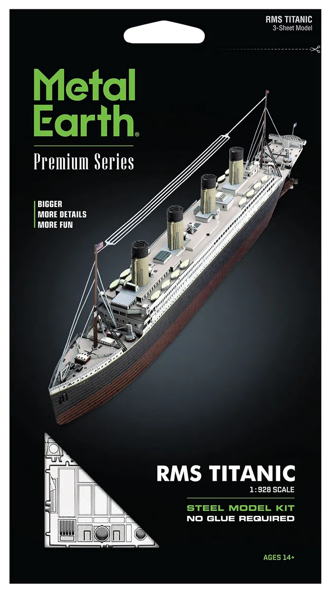 Metal Earth Serie Premium RMS Titanic Ship 3D Metal Model Kit Fascinations