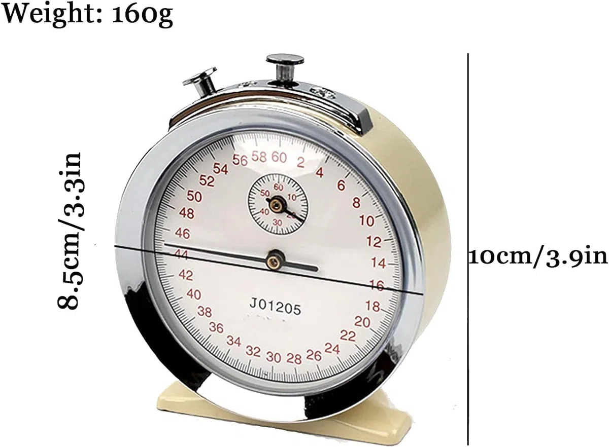 Cronometro meccanico Cronometri Timing Clock Insegnamento Fisica Utilizzato nelle Scuole Superiori Fisica Esperimento Attrezzature Strumento di Apprendimento