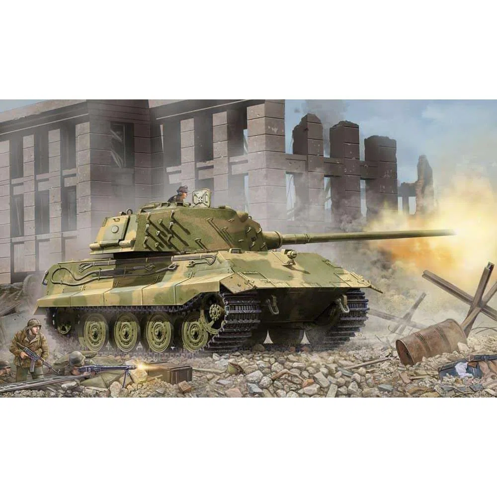 Trumpeter 1538 - Modellino German E-75 1:35 [Importato dal Giappone]