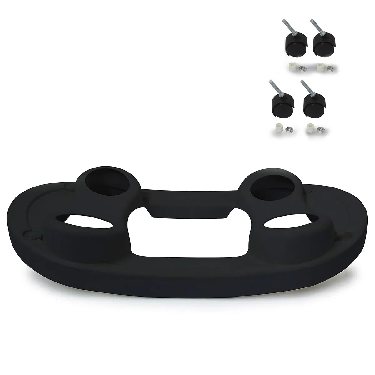 Jamara 460332 - Mobil Board 2in1 per Animali Salterini – Funzione a dondolo, Movimento su ruote, In plastica robusta e resistente, Compatibile con Salterini Jamara