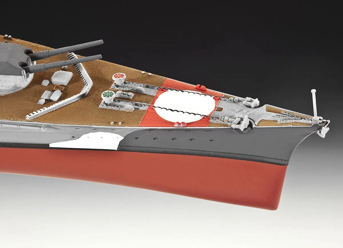 Revell 05098 - Battleship Bismarck Kit di Modello in Plastica, Scala 1:700
