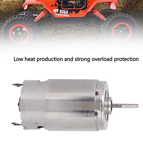 Dilwe Motore per Auto RC, Parte Accessoria del Motore Elettrico 390 da 21000 Giri/min. Adatto per Auto RC 1/16 1/18