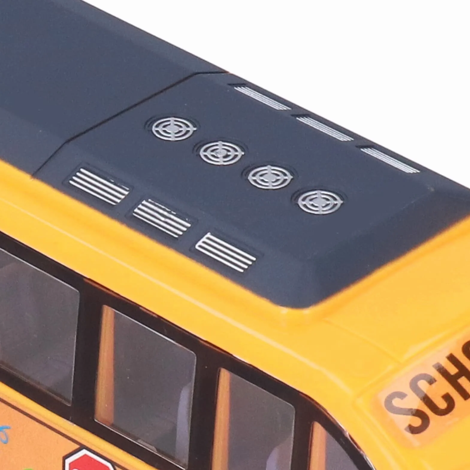 Dilwe Giocattolo per Scuolabus RC, Gioco di Ruolo per Autobus con Telecomando Facile da Controllare con Luce per Bambini dai 3 Anni in su