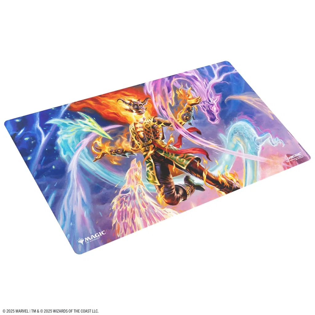 Gamegenic MTG Lorwyn Eclipsed Playmat Ashling The Limitless, accessorio da gioco, tappeto stampato a colori, multilingue