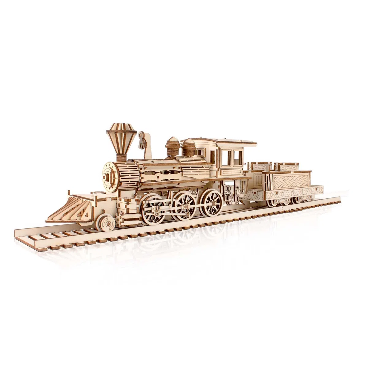 Comfoyar Puzzle 3D Treno Vapore, DIY Costruzioni Legno, Modellismo Costruire Adulti, Kit Fai Da Te Creativo Modellini, Decorazioni Casa e Regali Natale San Compleanno Valentino per Uomo