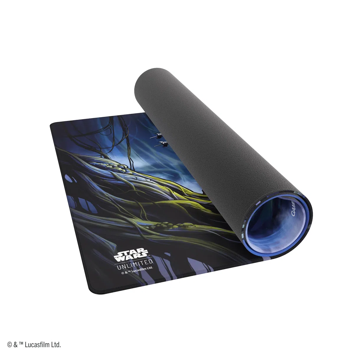 Gamegenic, Star Wars: Unlimited Game Mat - Dagobah, dimensioni: 61 x 35 cm, spessore: 2 mm