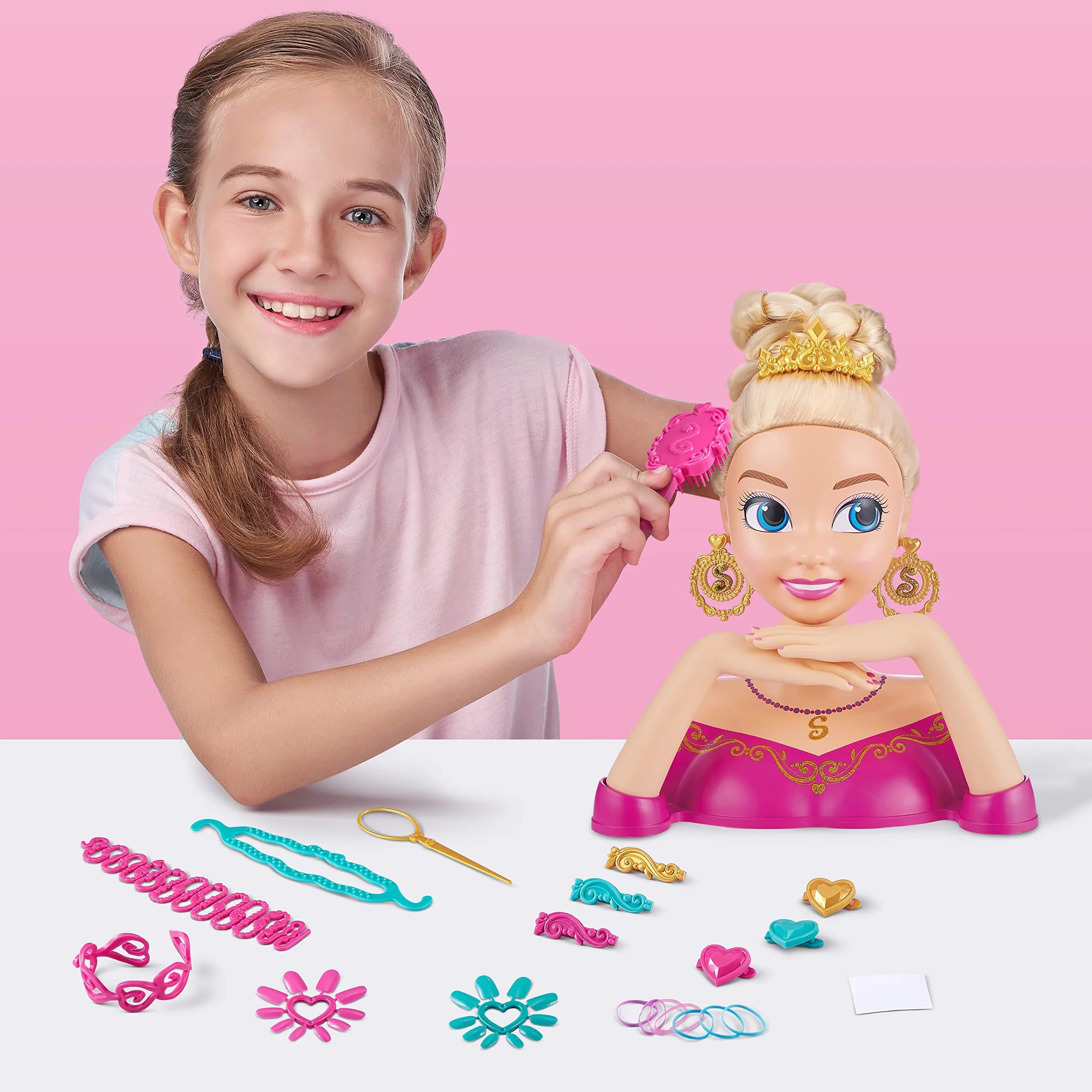 Sparkle Girlz ZURU 10025 - Testa per Capelli