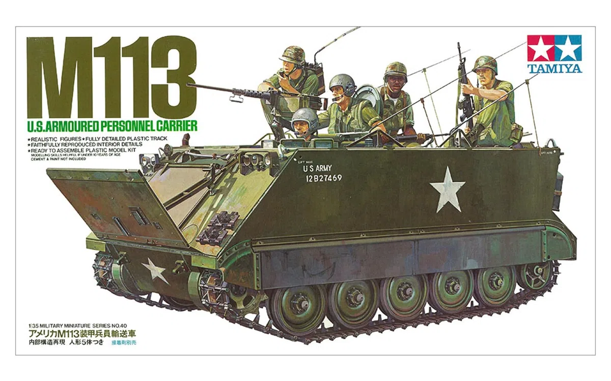 TAMIYA 1:35 Modello M113 U.S. Armoured Personnel Carrier