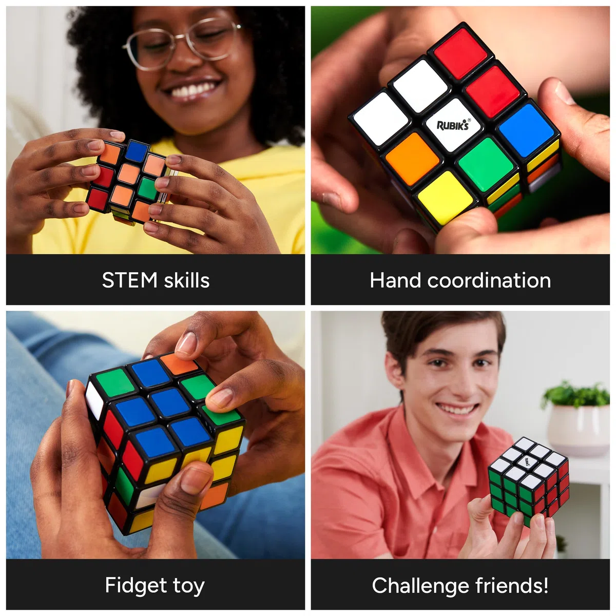 SPIN MASTER RUBIK'S SQUISH CUBE 3x3