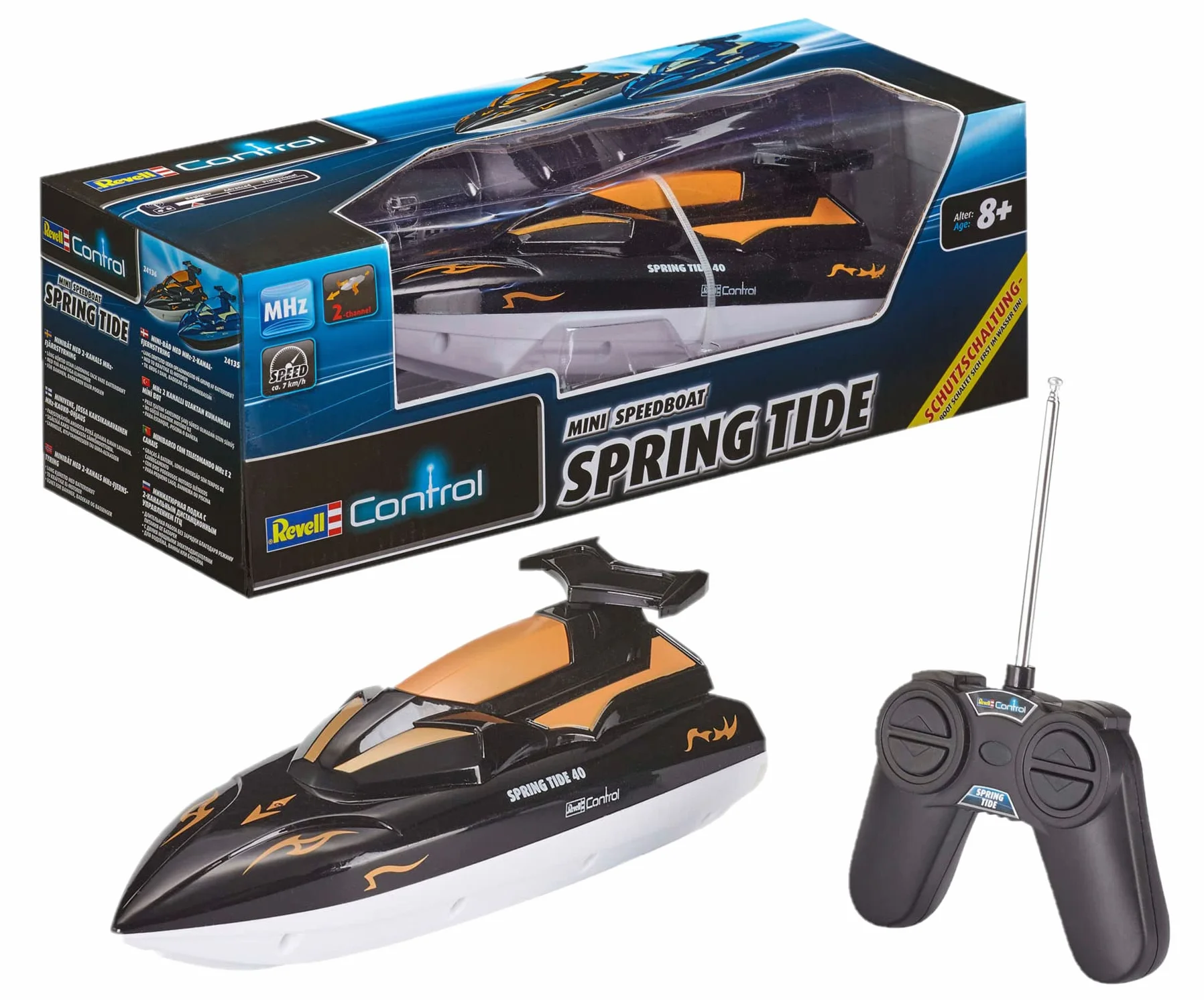 Spring Tide 40 24136, Revell Control RC barca