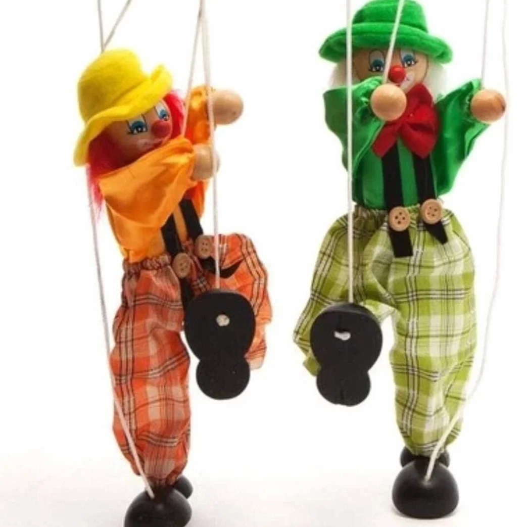 ANTIOCH 4 Confezioni di Giocattoli per Clown Giocattoli Creativi per Burattini Cordino per Bambini per Genitori e Figli Giocattoli Interattivi per Bambini Il