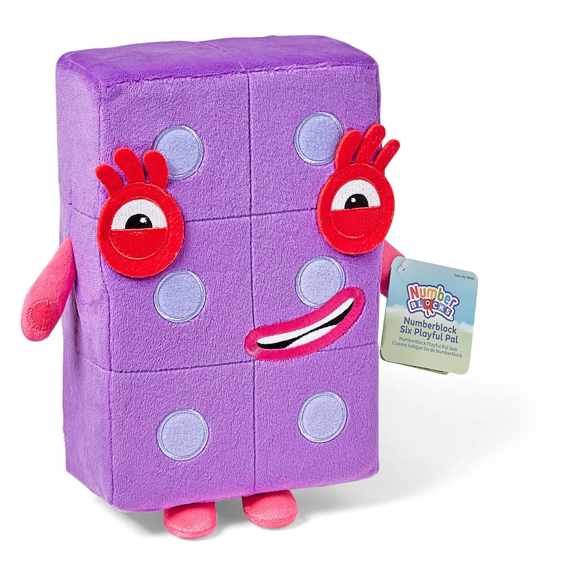 Learning Resources Numberblock Sei Peluche, età 18 Mesi+