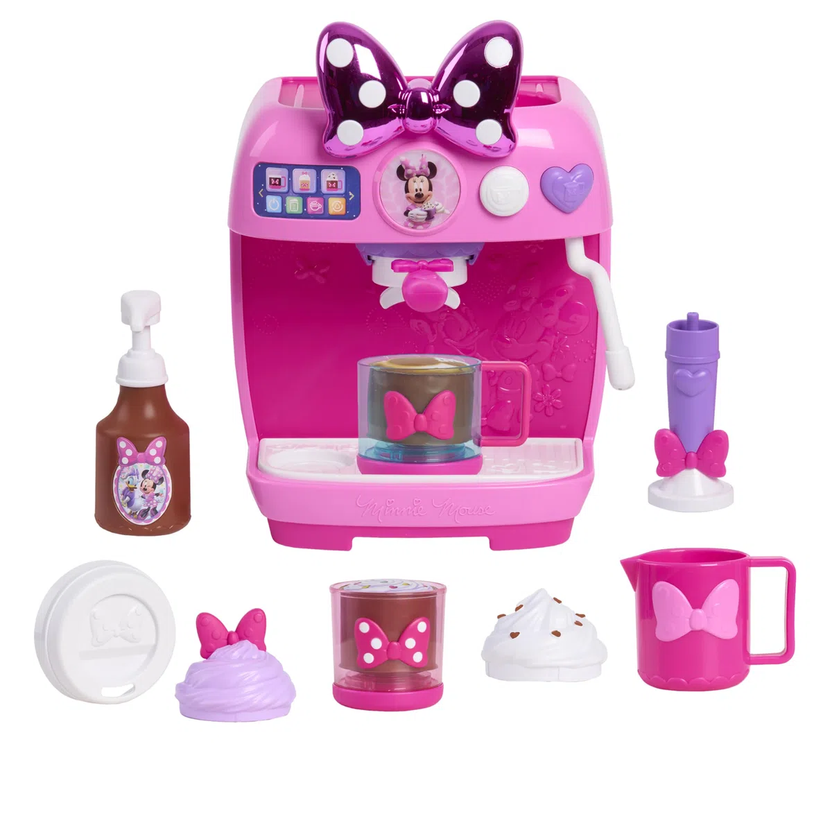 Just Play Set di Gioco Disney Junior Minnie Mouse Rise & Shine Bowrista, Giocattoli per Bambini dai 3 Anni