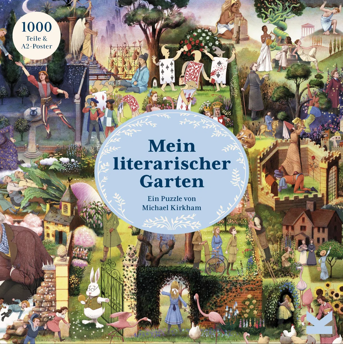 Il Mio Giardino letterario. Un Puzzle da 1000 Pezzi. Michael Kirkham