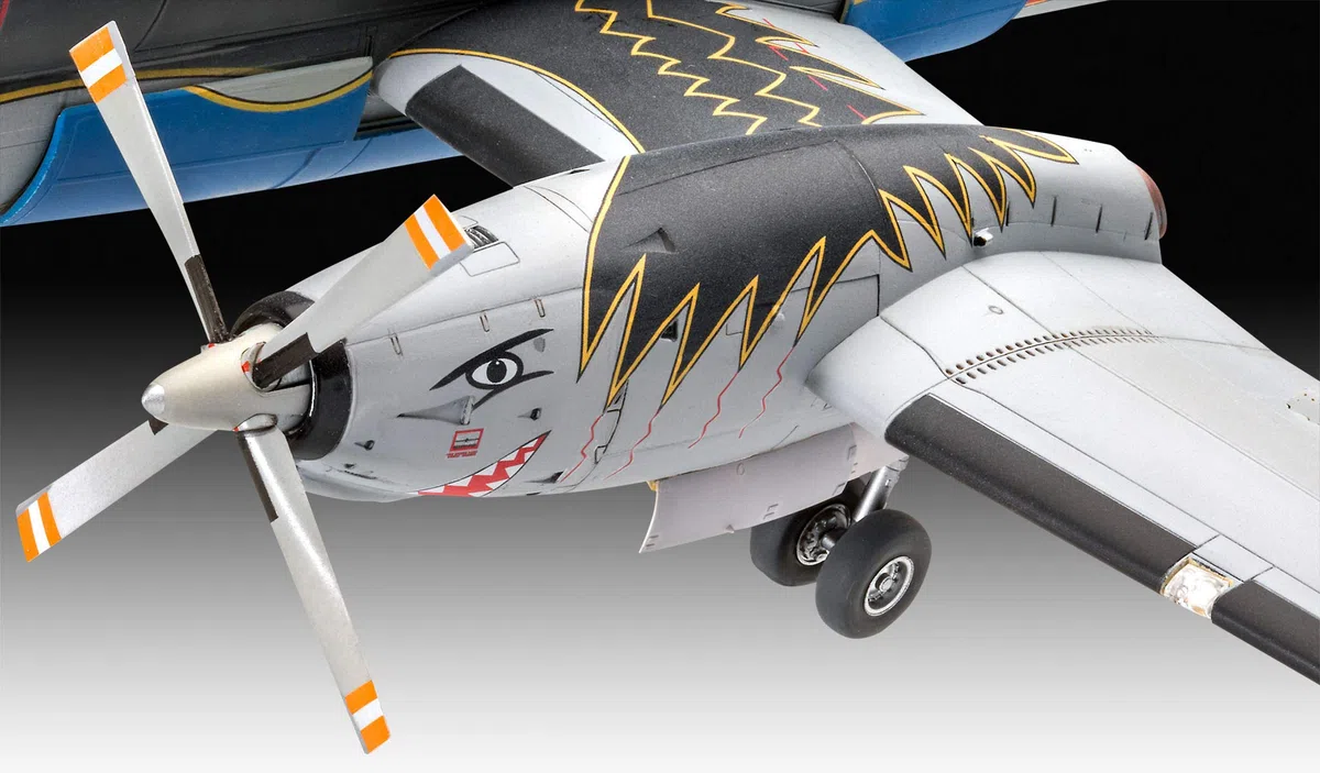 Revell - 03845 Breguet Atlantic 1" Italian Eagle" kit modelo, escala 1:72
