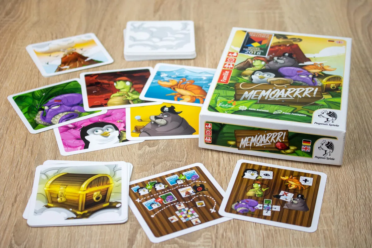 Pegasus Spiele 18324 G memoarrr., Gioco di Carte