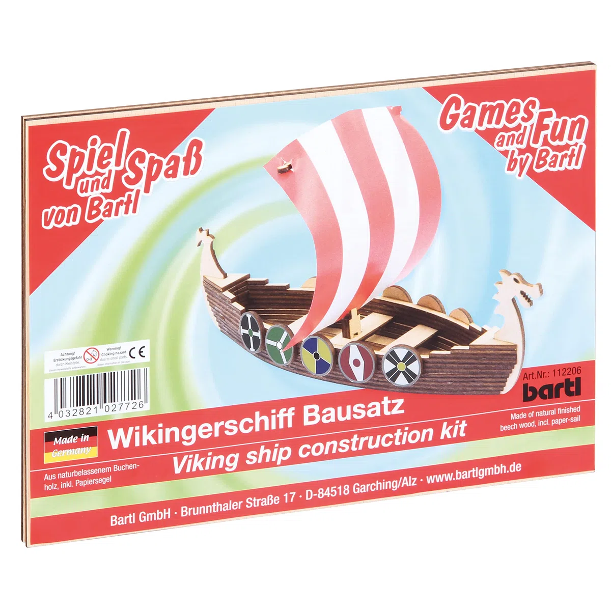 Bartl 112206 Nave vichinga in legno