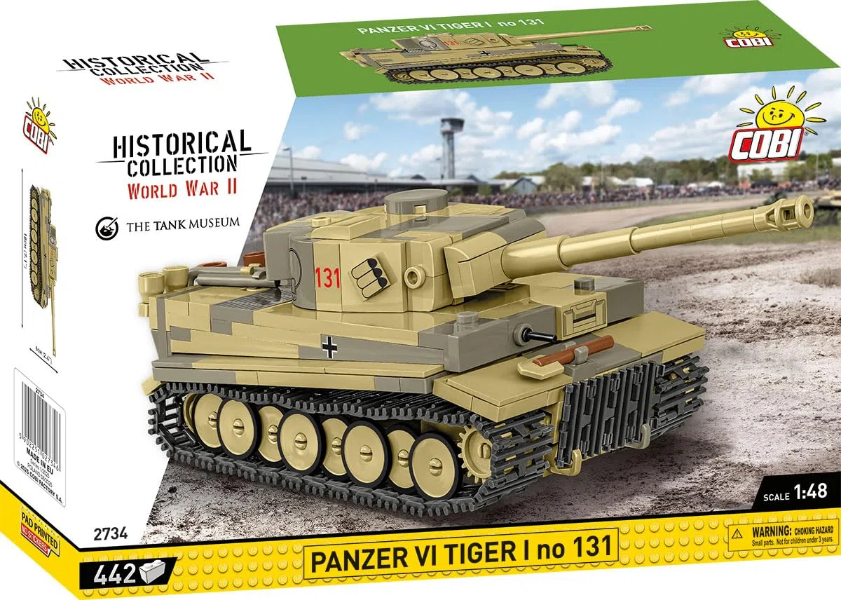 COBI Collezione Storica WWII Panzer VI Tiger 1 n. 131 Tank