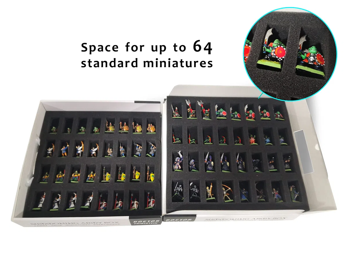 Summoning Army Box | Conserva, protegge e trasporta miniature di giochi o collezione
