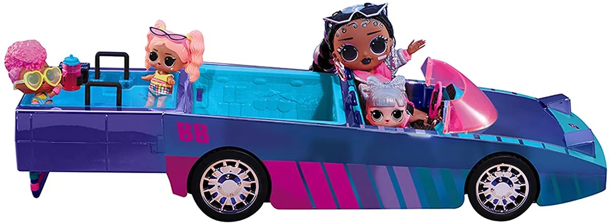 LOL Surprise Dance Machine con bambola esclusiva, piscina a sorpresa, pista da ballo e black light magica - Macchina multicolore per bambole, adatta dai 4 anni in su