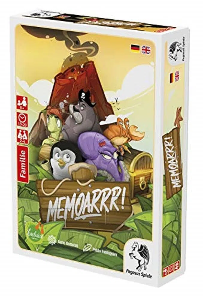 Pegasus Spiele 18324 G memoarrr., Gioco di Carte