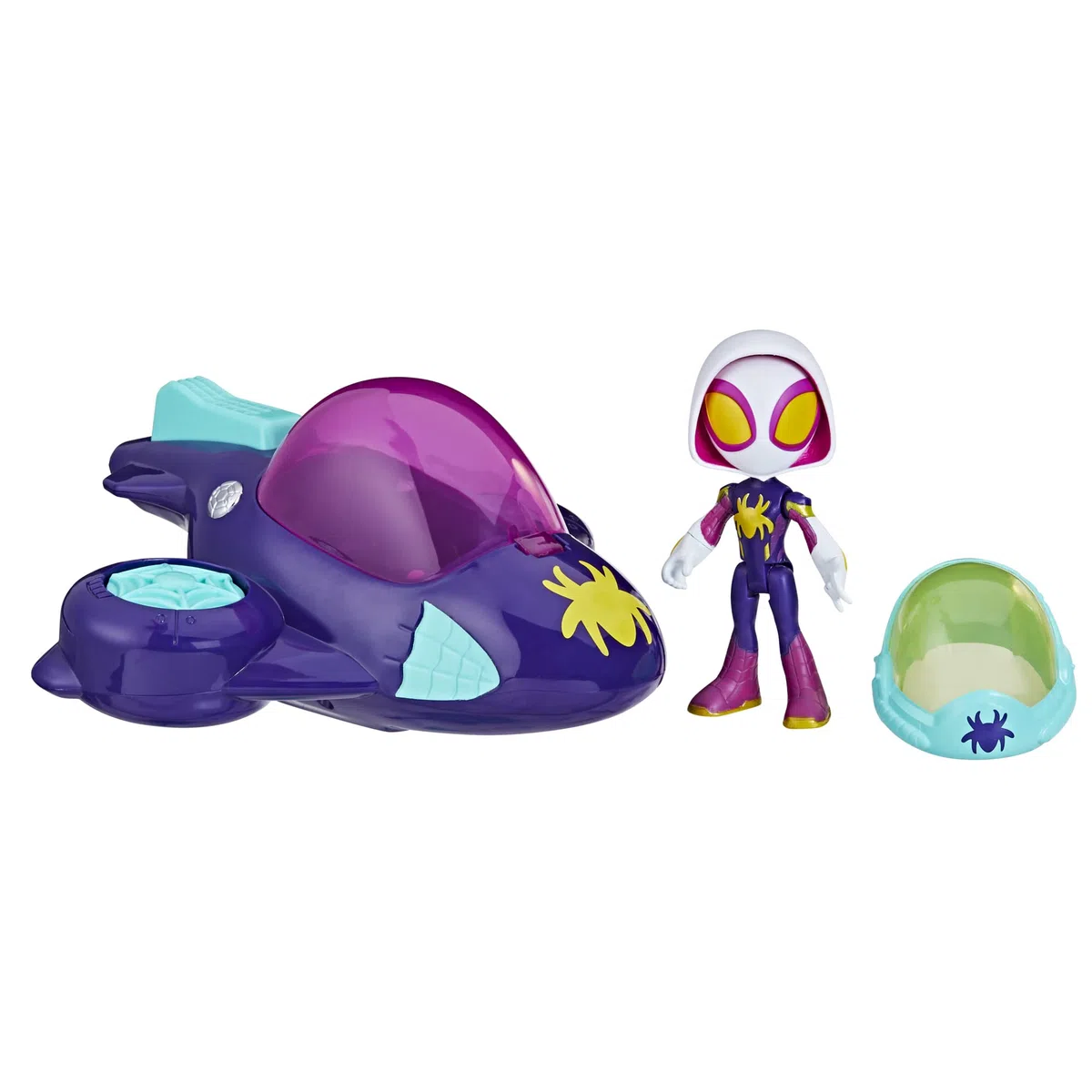 Hasbro- Spidey Veicoli Web Tech-Modelli Assortiti, F7254