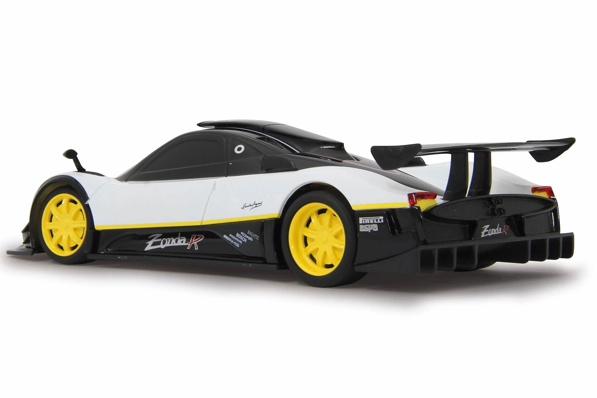 JAMARA 405143 - Zonda R Pagani Macchinina 1:24 40Mhz Interni Simili all'Originale, Bianco