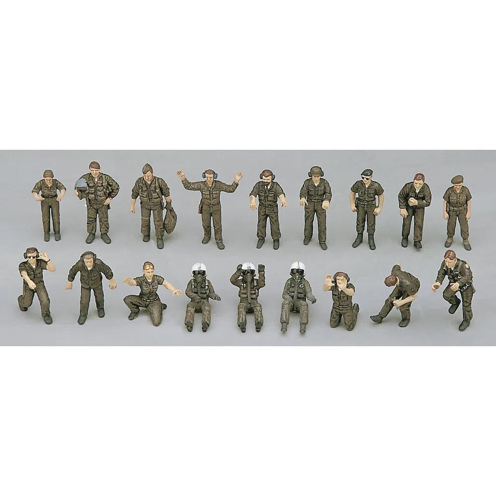 Hasegawa 1/48 US Navy Pilot/Deck Crew B