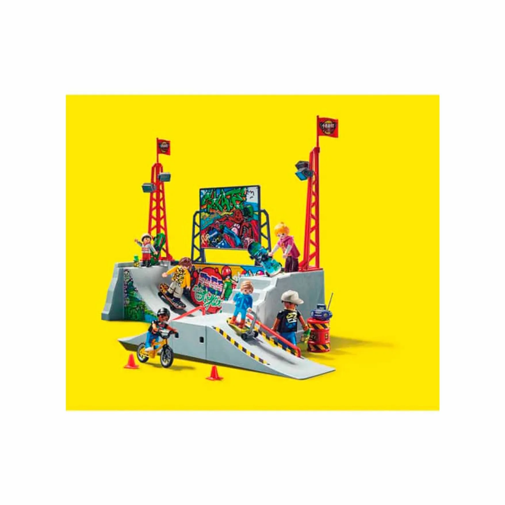 PLAYMOBIL 70168 SKATING GROUNDS