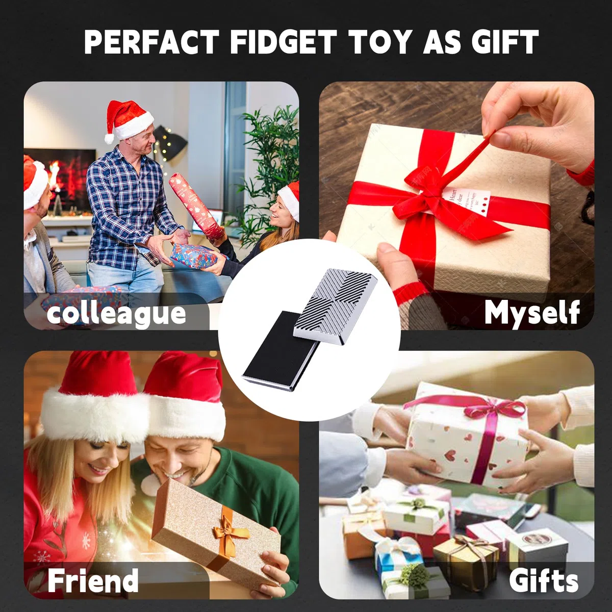 Fidget slider (Silver)