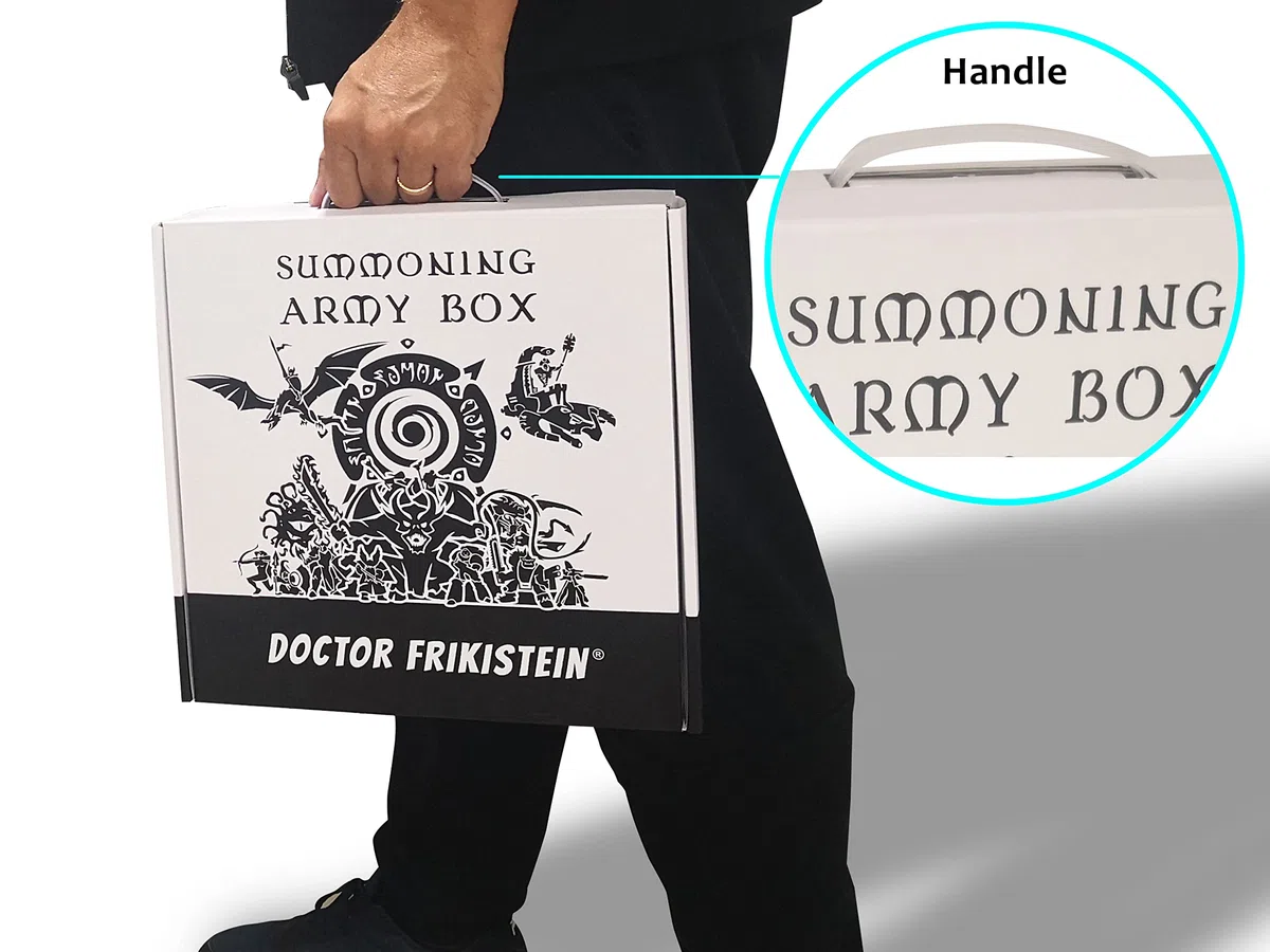 Summoning Army Box | Conserva, protegge e trasporta miniature di giochi o collezione