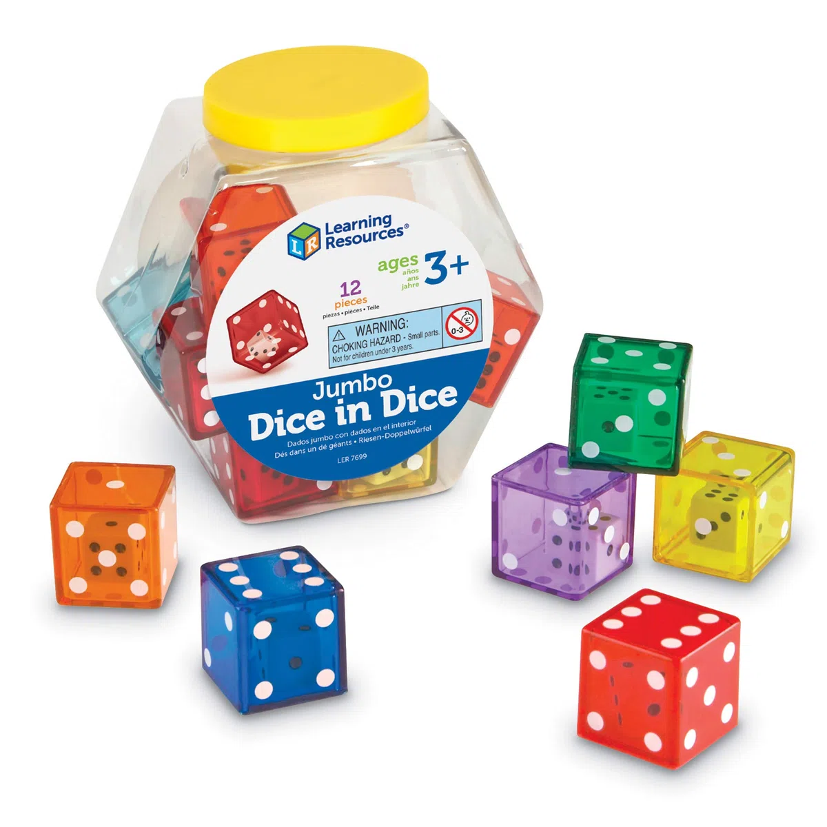 Learning Resources Dadi Jumbo Dice in Dice