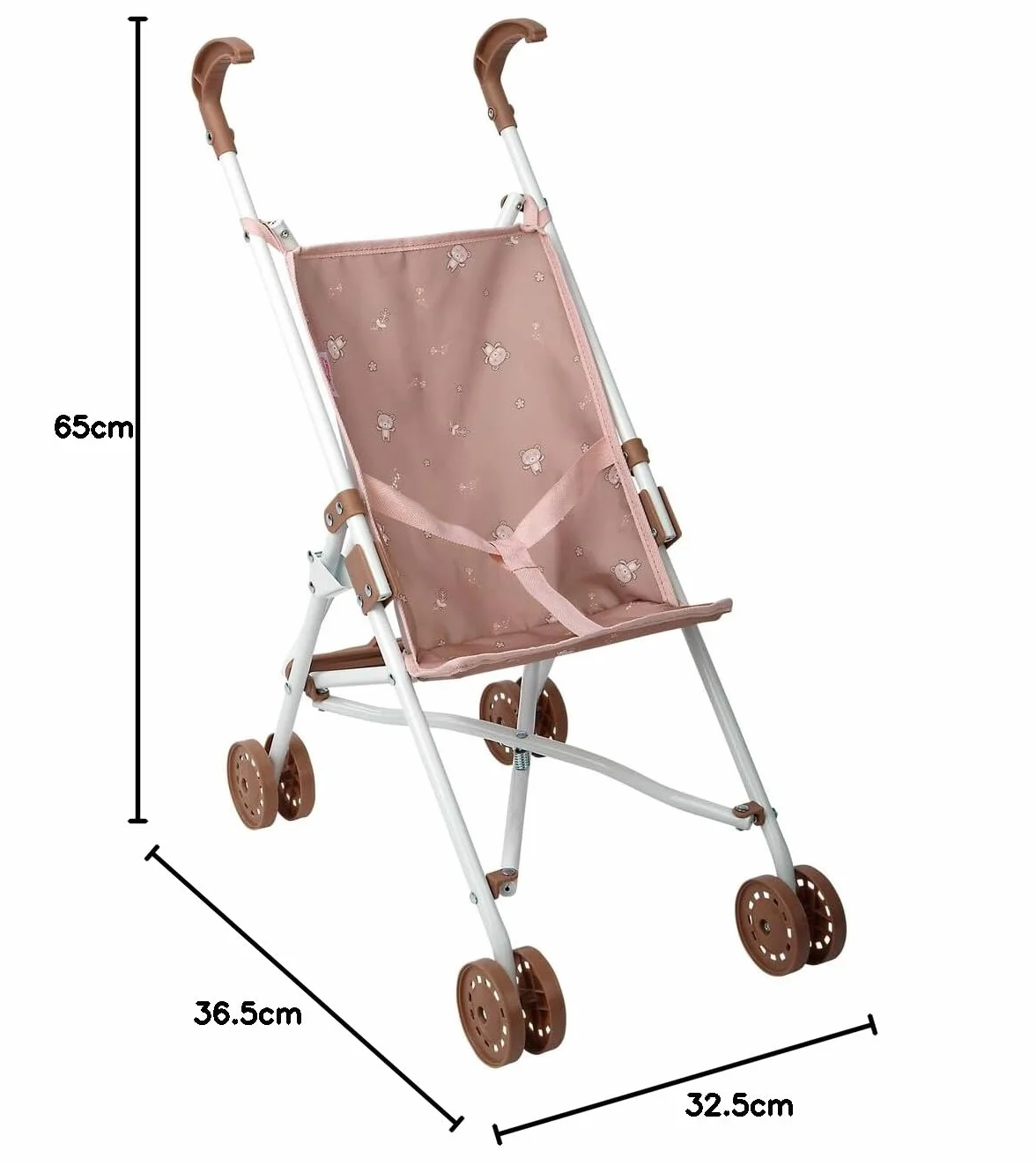 ARIAS - Passeggino della collezione Bear. È pieghevole e molto leggero. Dimensioni: 27 x 47 x 58 cm. Giocattolo Bambini +3 anni (ARI40861)