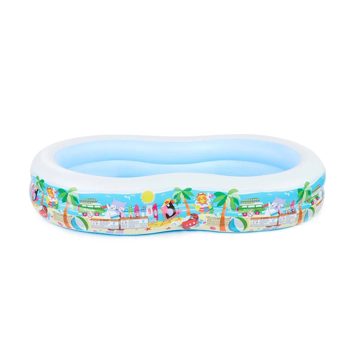 Intex - 56490 Piscina Paradise, Multicolore, 262 x 160 x 46 cm