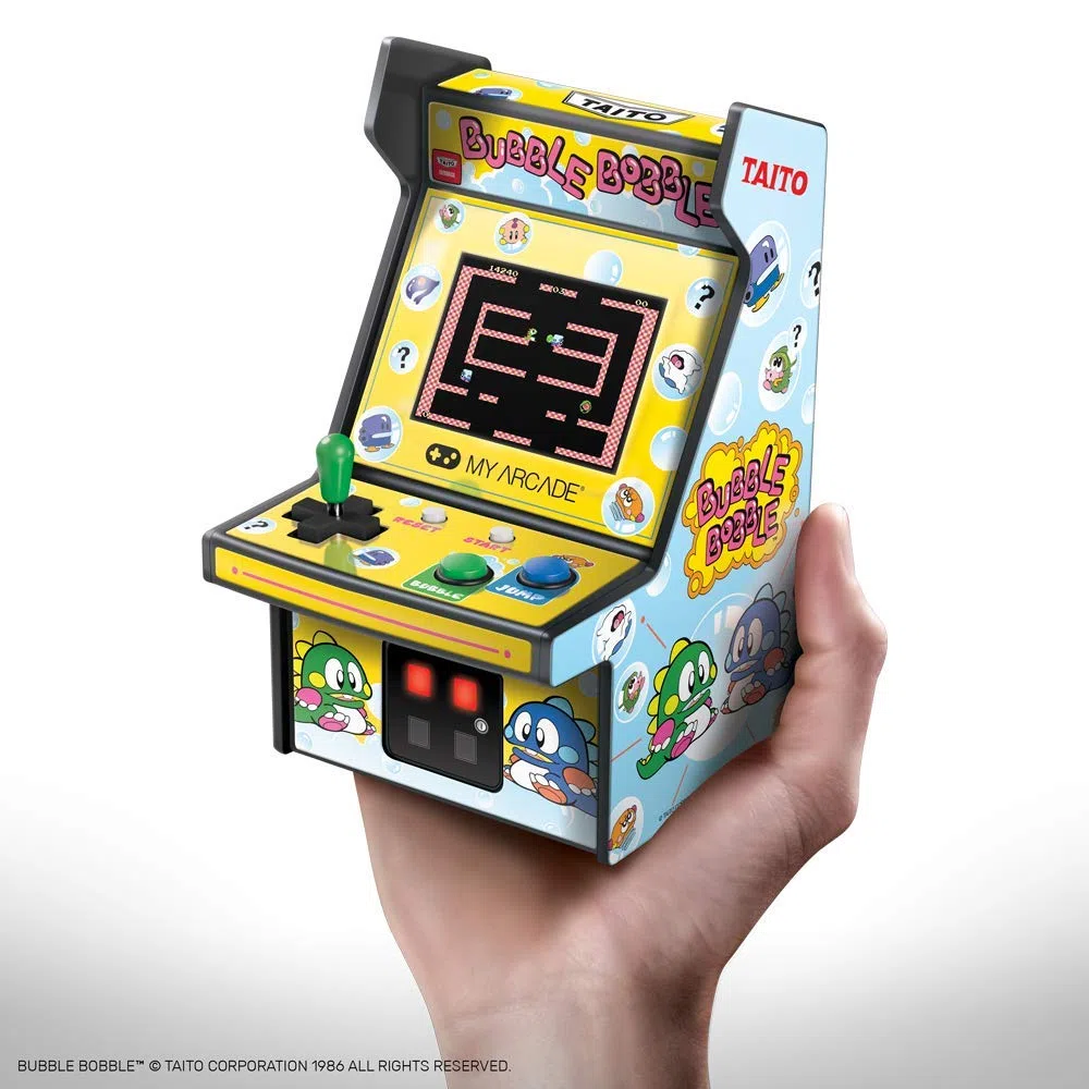 MICRO PLAYER 2,75" BUBBLE BOBBLE COLLECTIBLE RETRO