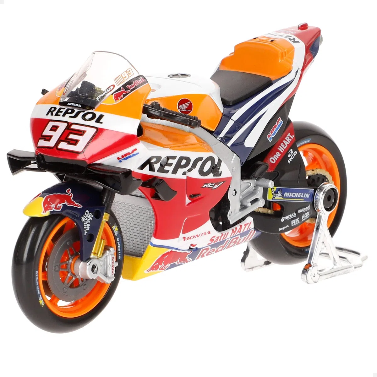 10-36372 Maisto - MotoGP Racing - Repsol Honda Team 2021#93Marc Marquez - scala 1:18 - modellino in metallo