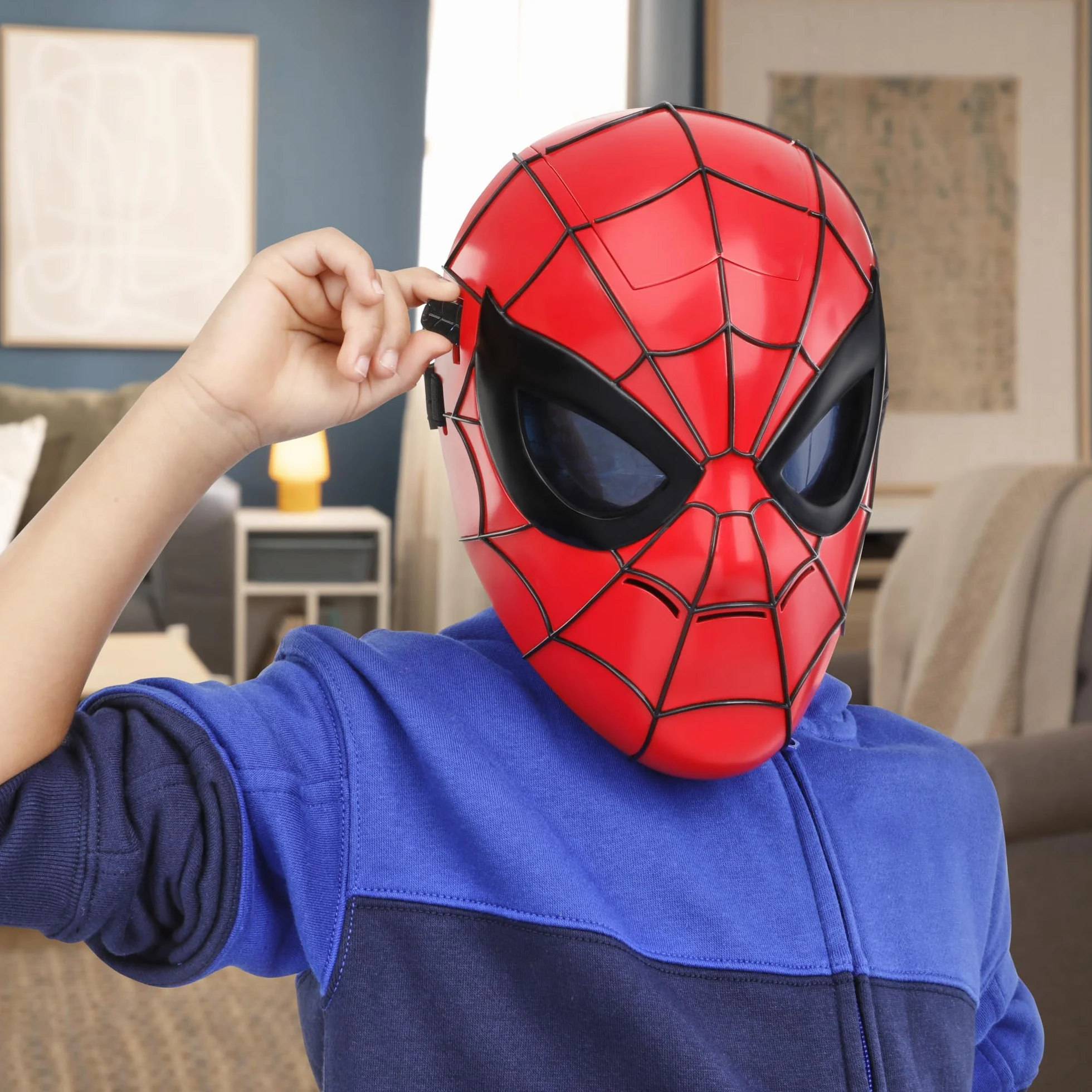 Hasbro Marvel Spider-Man, Maschera Luminosa, Giocattolo per il Gioco di Ruolo, Idea Regalo per Bambini e Bambine dai 5 Anni in su