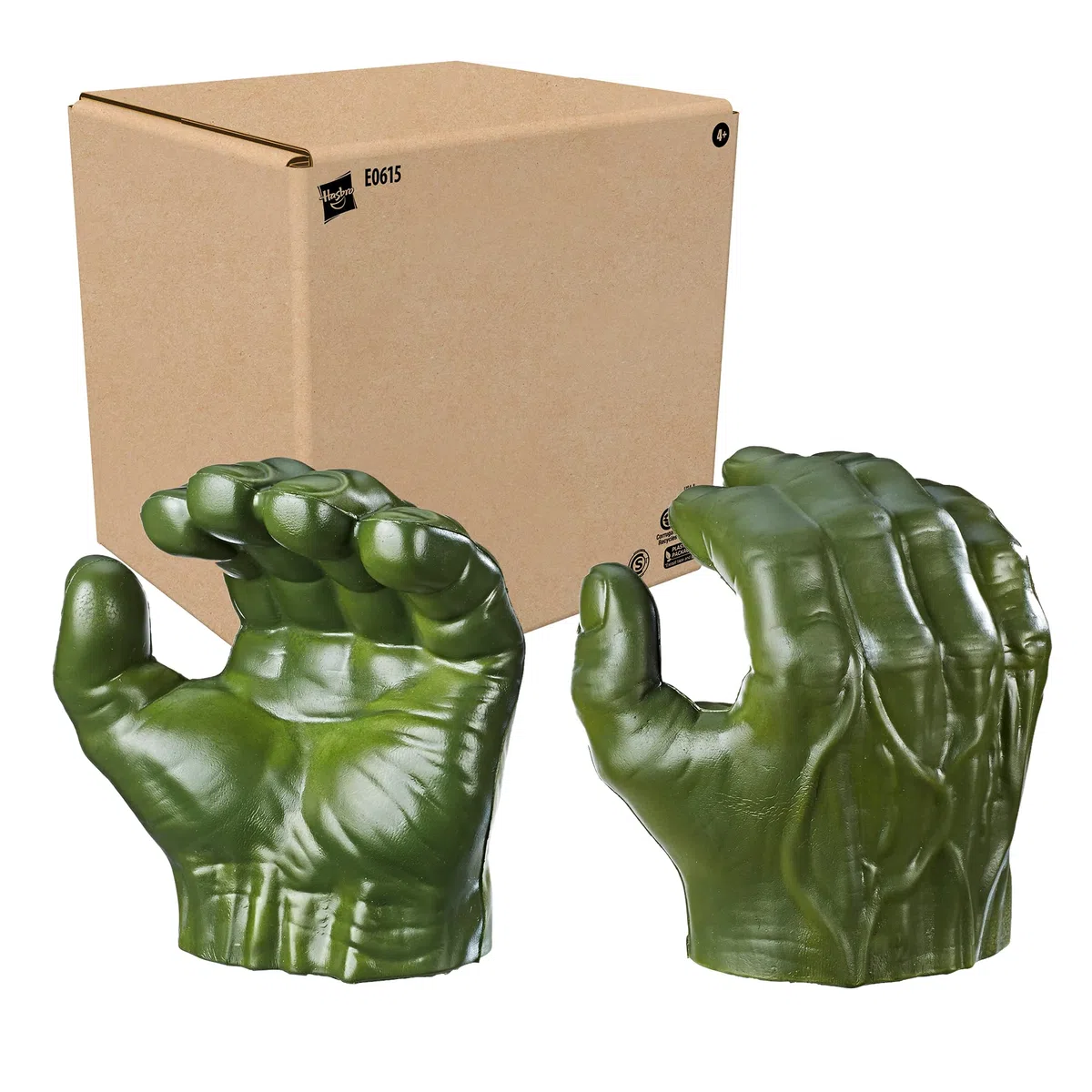 Hasbro Marvel Avengers, Pugni Gamma Grip di Hulk, Adatti per Gli Appassionati di Cosplay dei Supereroi, Ottima Idea Regalo, per Bambini e Bambine dai 4 Anni in su
