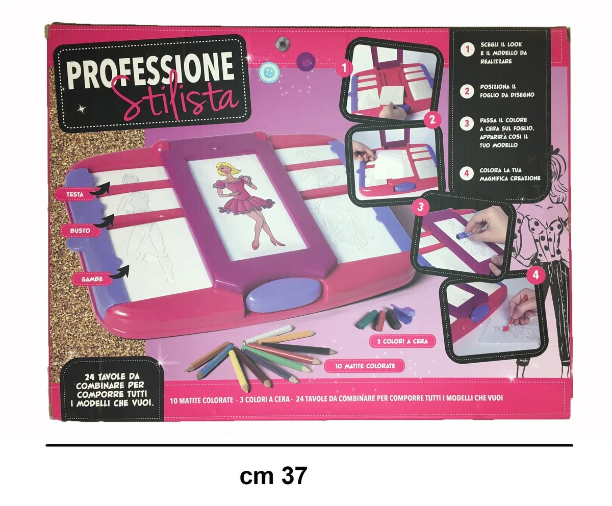 Generico Gioco Gira La Moda Professione Stilista Crea Vestiti e Modelle Fashion Designer Stilista di Moda