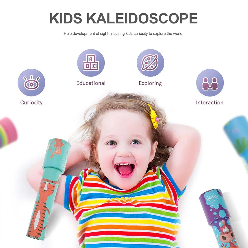 jojofuny 25 Pezzi Caleidoscopio Bulk Bambini Regali Specchio Caleidoscopio Bambini Caleidoscopio Giocattoli Bulk Giocattoli Per Bambini Caleidoscopio Per Bambini Giocattolo Divertente Caleidoscopio
