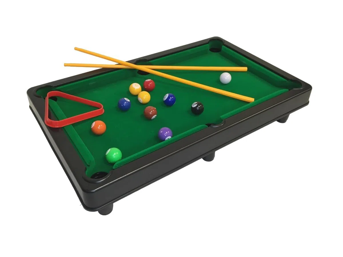 Gioco da Tavolo da Biliardo per Bambini Biliardino Giocattolo Tavolo da Biliardo Portatile Gioco Carambola per Bambini Adulti Ragazzi Giochi Carambola cm 44