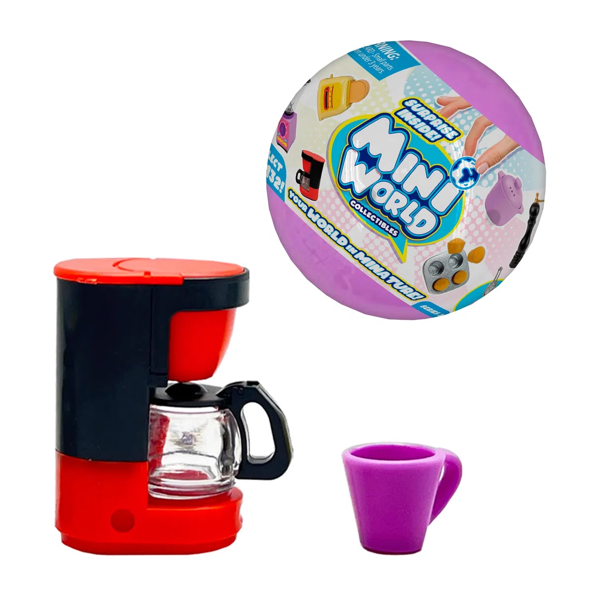 Bizak Mini World Accessori da Cucina, Capsule Sorpresa con Mini Collezionismo, Utensili e Decorazioni, 132 Articoli per Completare la Tua Cucina, Bambini e Ragazze +6 Anni (64509002)