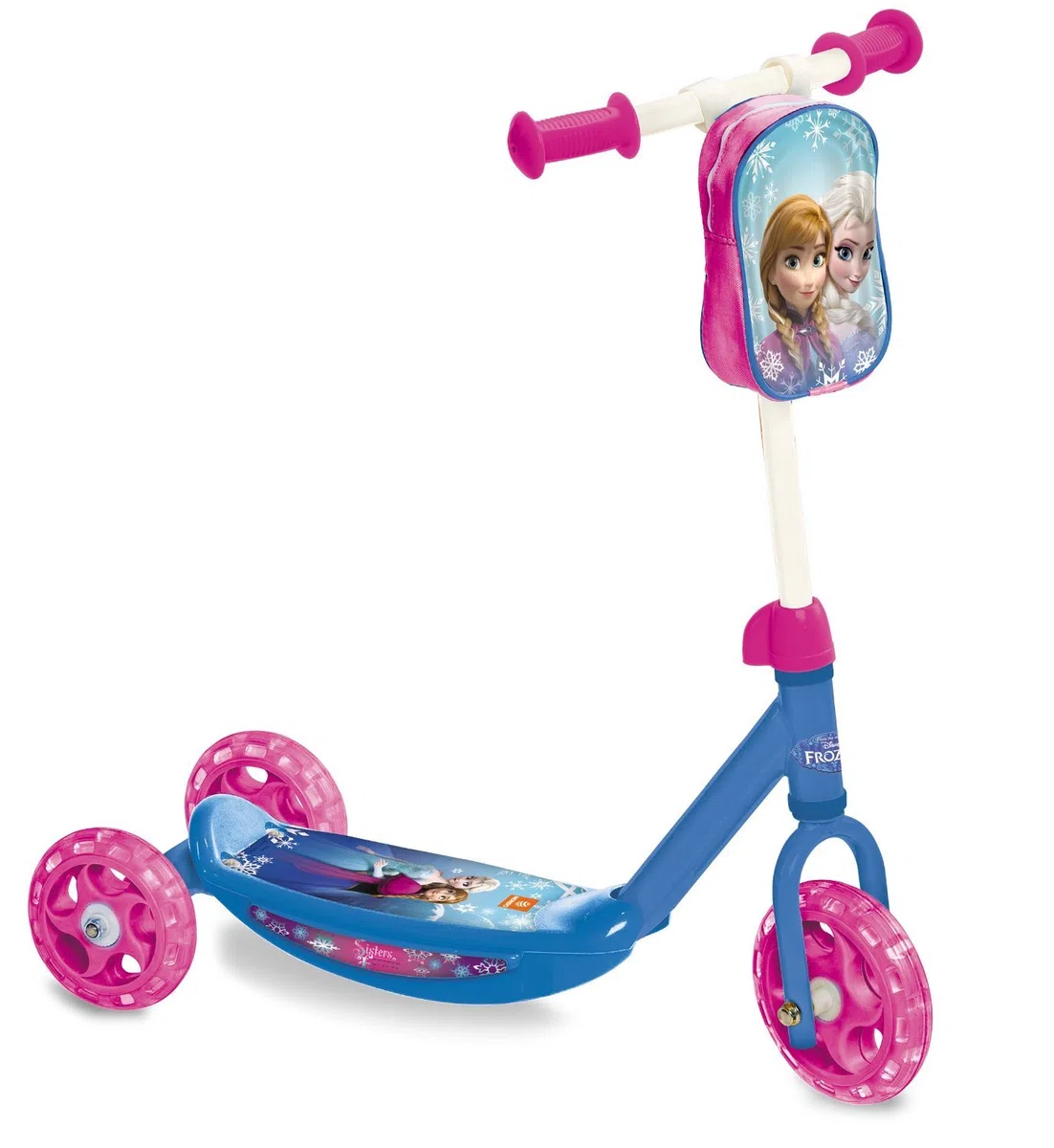 Mondo Toys - My First Scooter FROZEN II - Monopattino Baby bambino/bambina - 3 ruote - borsetta porta oggetti inclusa - 28222