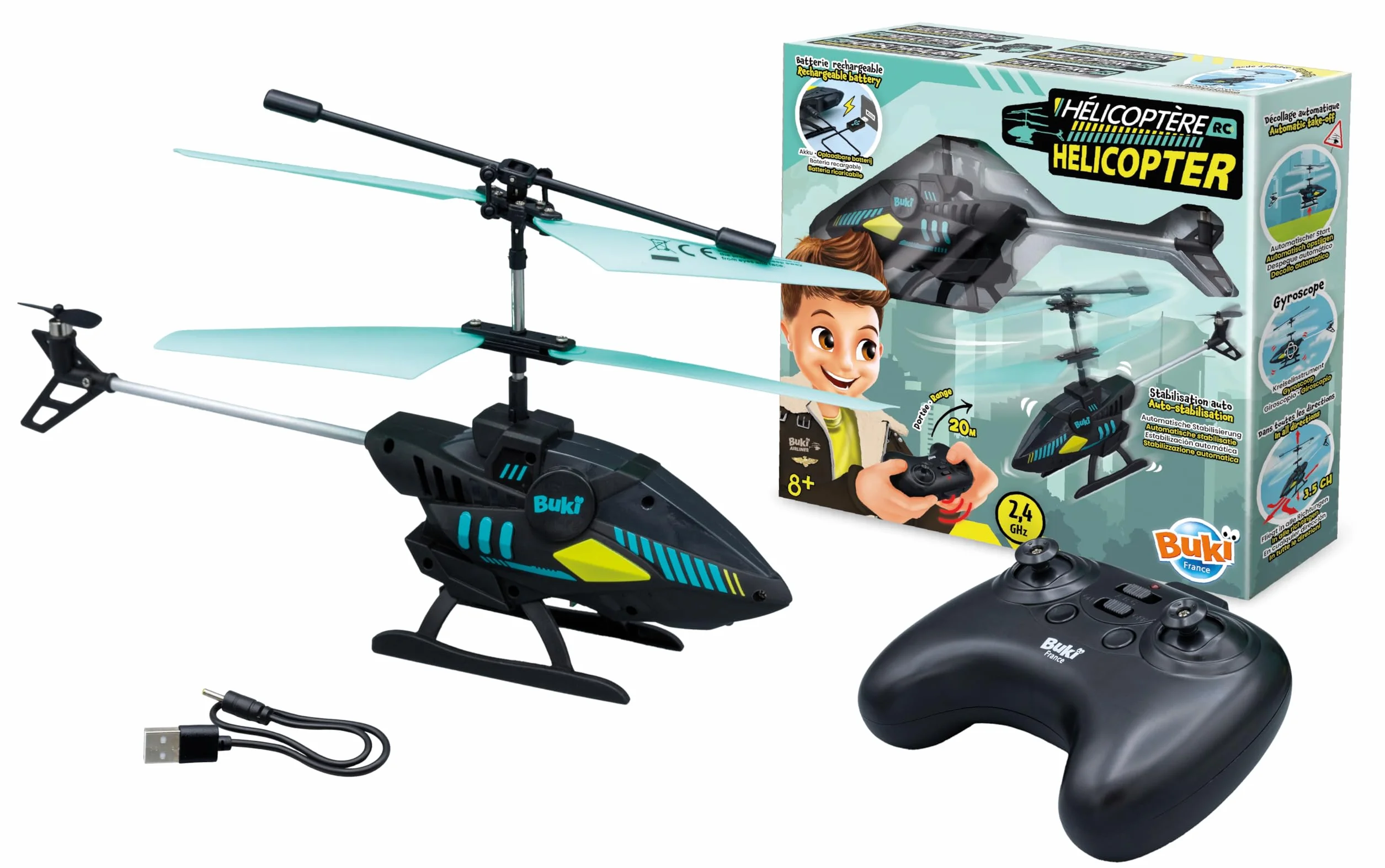 Buki - Elicottero R/C, 37295