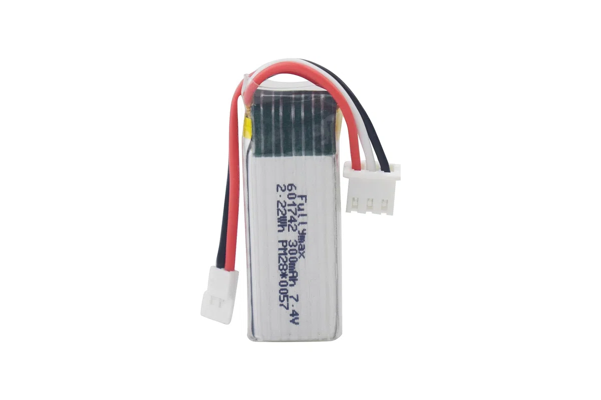 Batteria al litio ad alta velocità da 7.4V 300mAh per WLToys F959 F959S XK A600 A700 A800 A430 RC Modello di aeroplano Batteria Ricaricabile per aliante ad ala Fissa