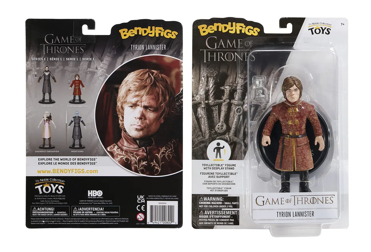 Noble Collection Game of Thrones Bendyfigs Bendable Figure Tyrion Lannister 14 cm