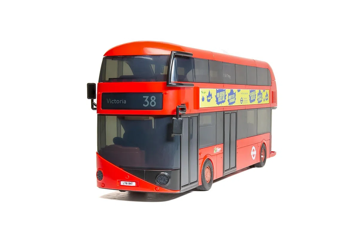 Airfix QUICKBULD Kit modellino di Veicolo, Kit di Costruzione di Autobus Routmaster per Bambini 6+, Giocattoli da Costruzione per Ragazzi e Ragazze, modellismo Senza Colla